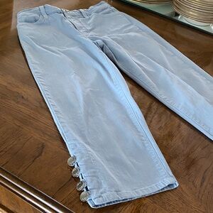 NYDJ Light Blue Cropped Pants
